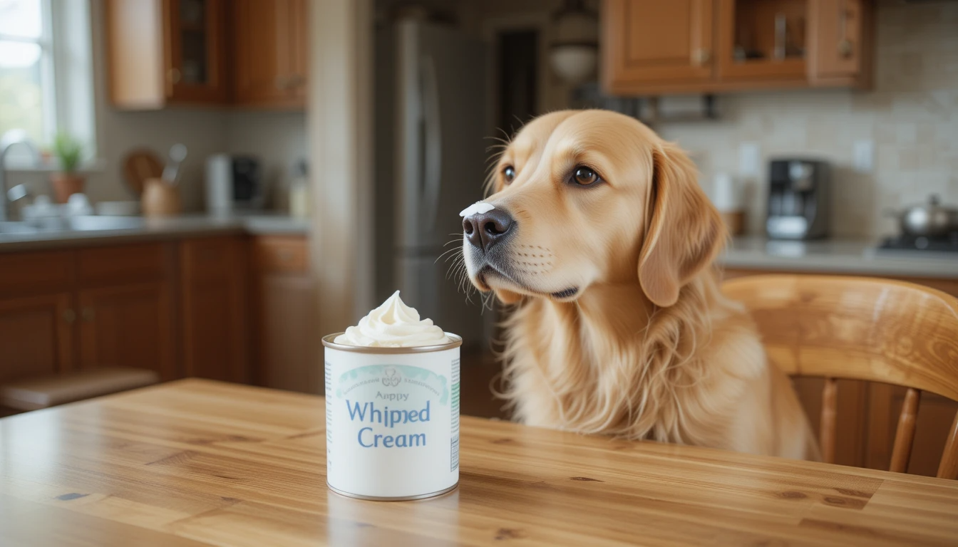 can dogs have whipped cream